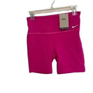 Nike women’s lined boy short with back zipper pocket. Small majenta. NWT.